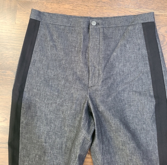 NWT Banana Republic Men's Gray and Black Pants Womens Sz.14 - Picture 2 of 9